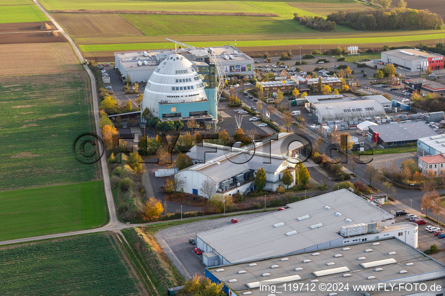 Cineworld Cineplex in Mainfrankenpark Neuhof in Dettelbach in the state Bavaria, Germany