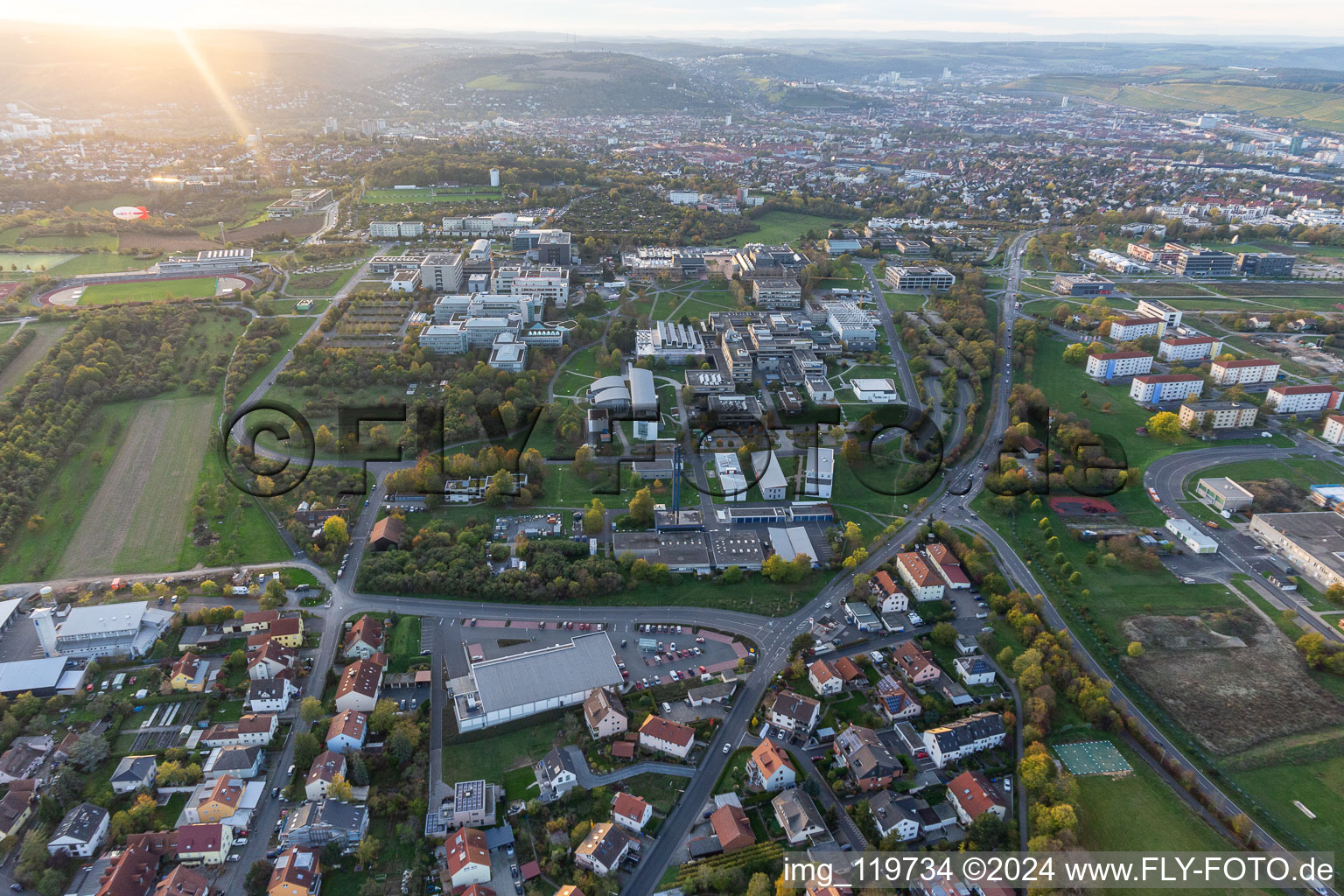 Julius-Maximilians University, Biocenter in the district Frauenland in Würzburg in the state Bavaria, Germany