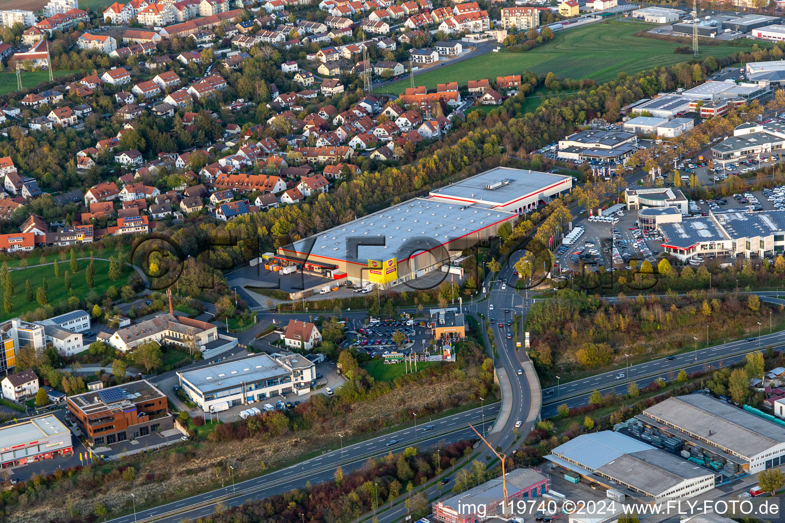 Building of the wholesale center SELGROS Cash & Carry Wuerzburg in the district Lengfeld in Wuerzburg in the state Bavaria, Germany