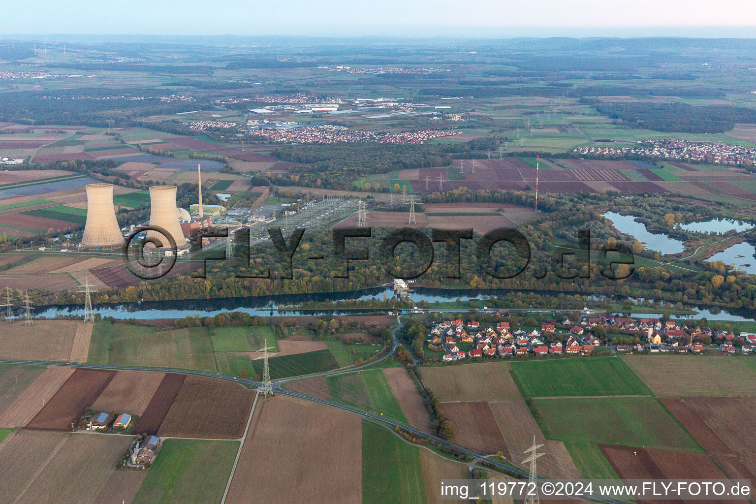 KKG in Grafenrheinfeld in the state Bavaria, Germany