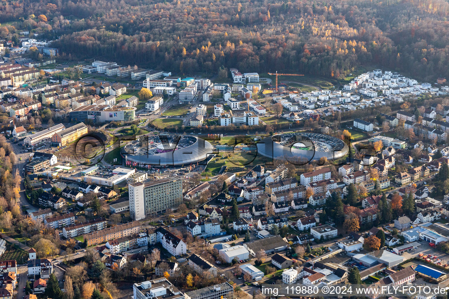 Shopping City, Oos-Center in the district Oos in Baden-Baden in the state Baden-Wuerttemberg, Germany