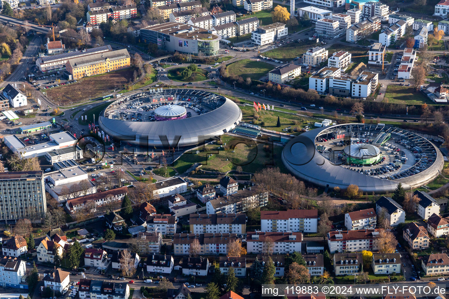 Building of the shopping center Shopping Cite in Baden-Baden in the state Baden-Wurttemberg