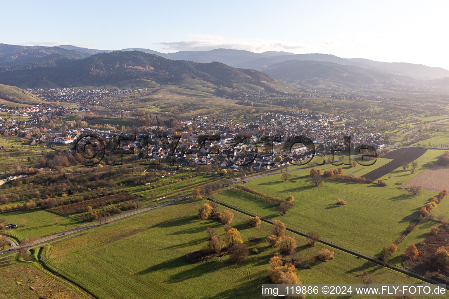 District Steinbach in Baden-Baden in the state Baden-Wuerttemberg, Germany