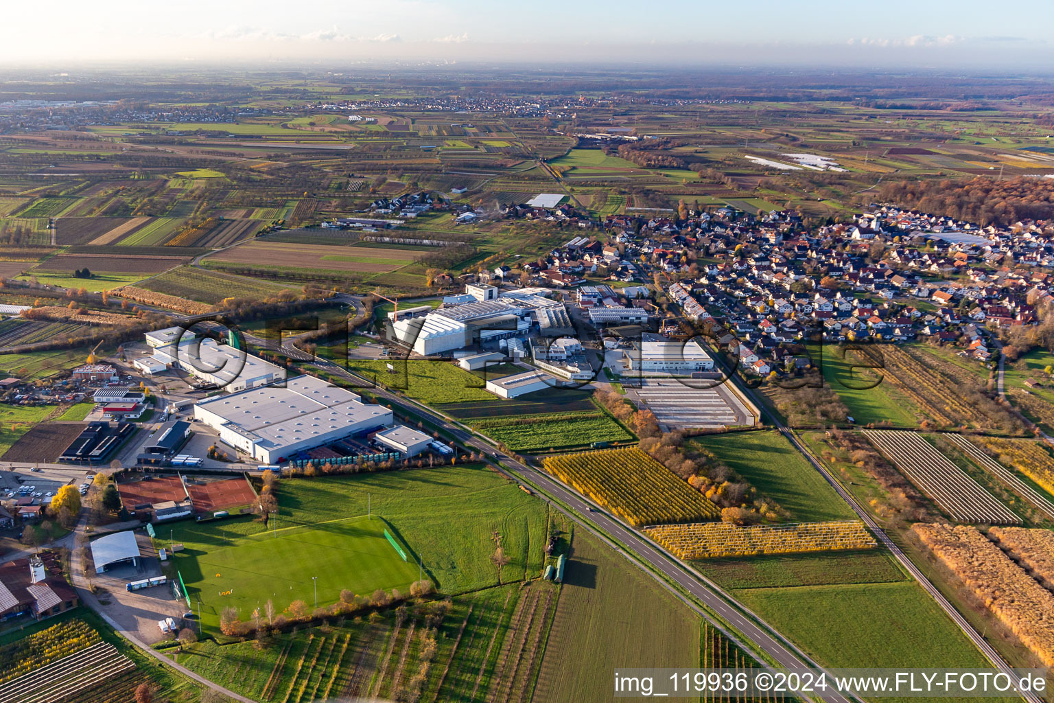 District Zusenhofen in Oberkirch in the state Baden-Wuerttemberg, Germany