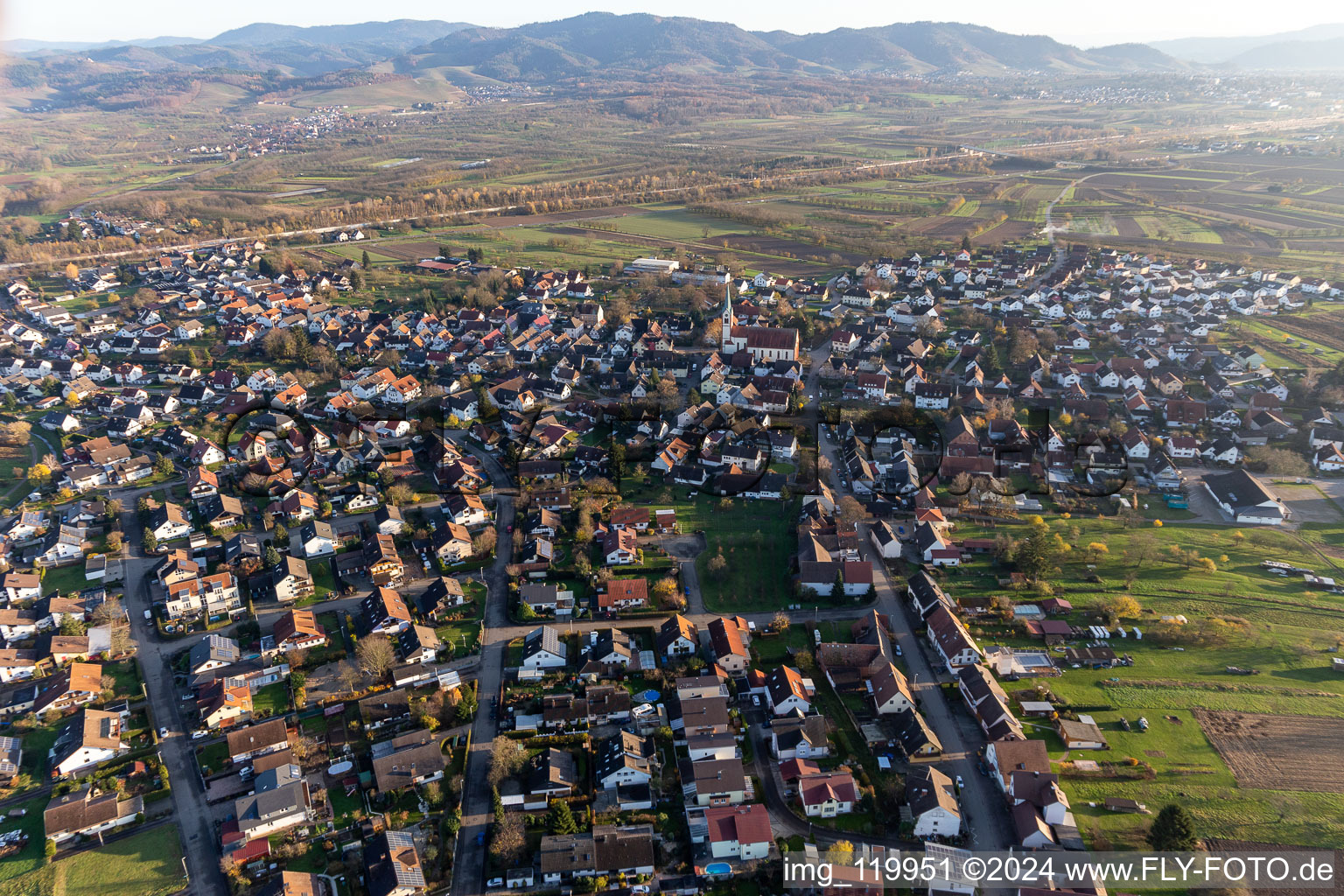 District Windschläg in Offenburg in the state Baden-Wuerttemberg, Germany