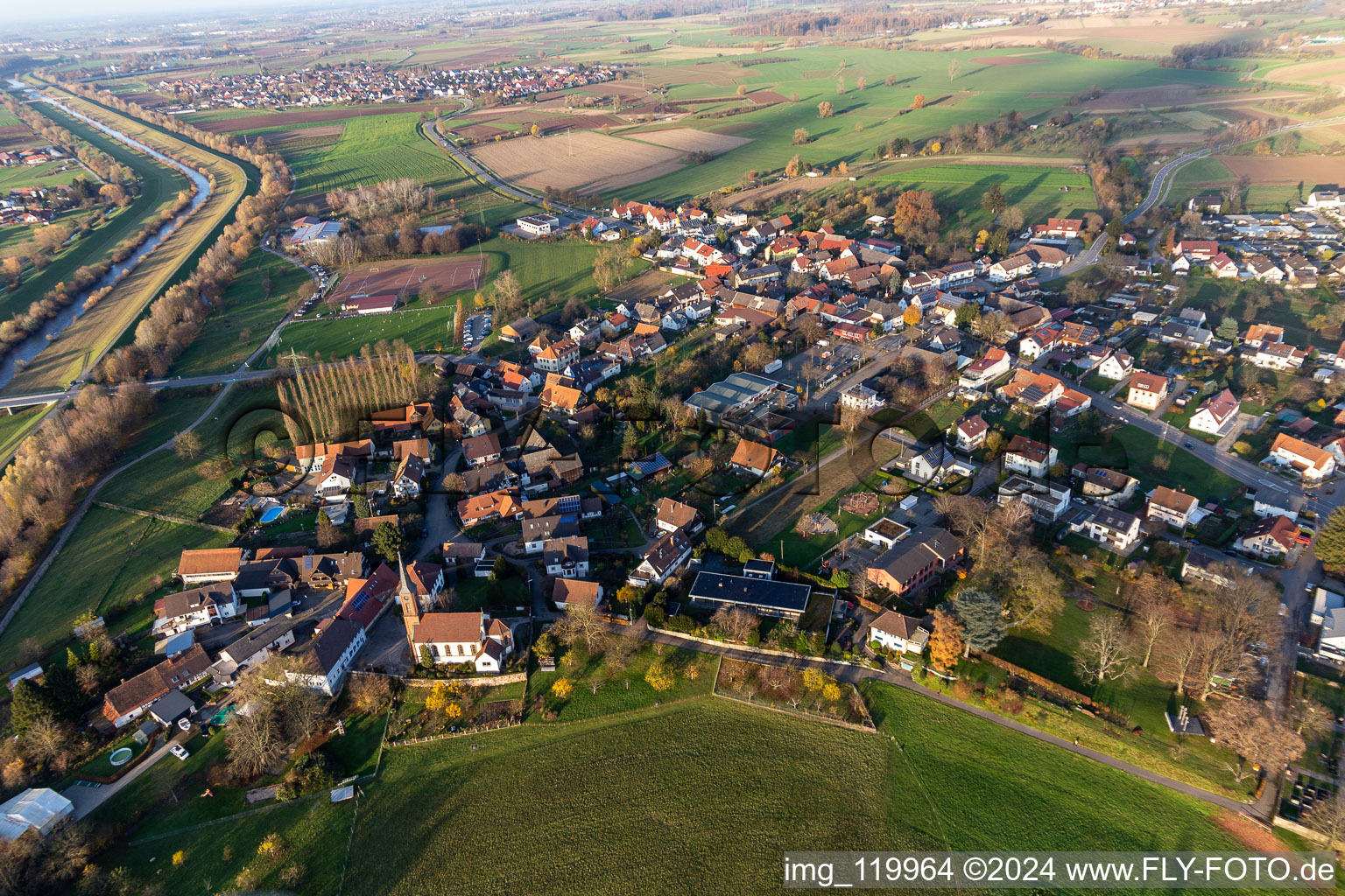 At Bühlbach in the district Bühl in Offenburg in the state Baden-Wuerttemberg, Germany