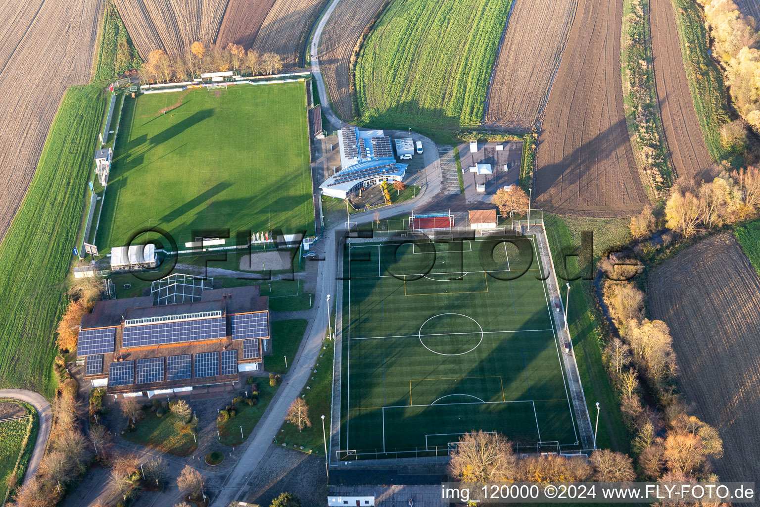 Sports club Sand, Sander Hall in the district Sand in Willstätt in the state Baden-Wuerttemberg, Germany