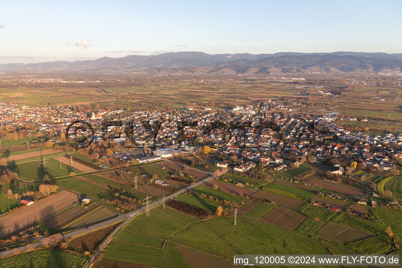 District Urloffen in Appenweier in the state Baden-Wuerttemberg, Germany