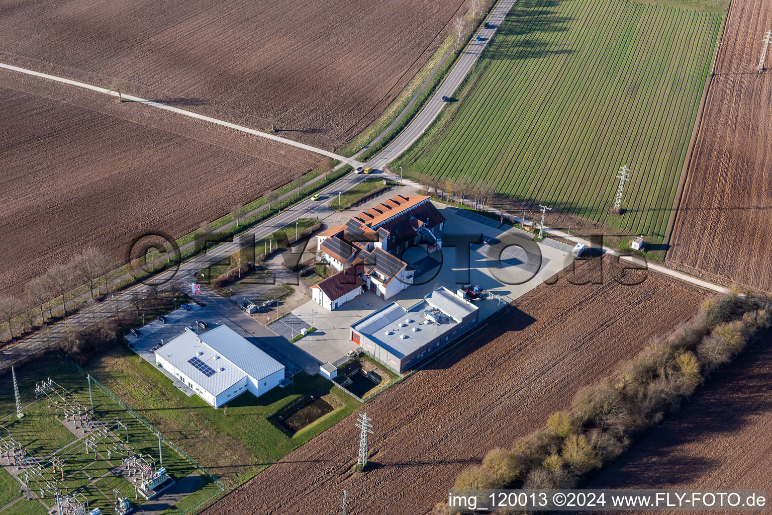 Volunteer Fire Department Kandel in Kandel in the state Rhineland-Palatinate, Germany