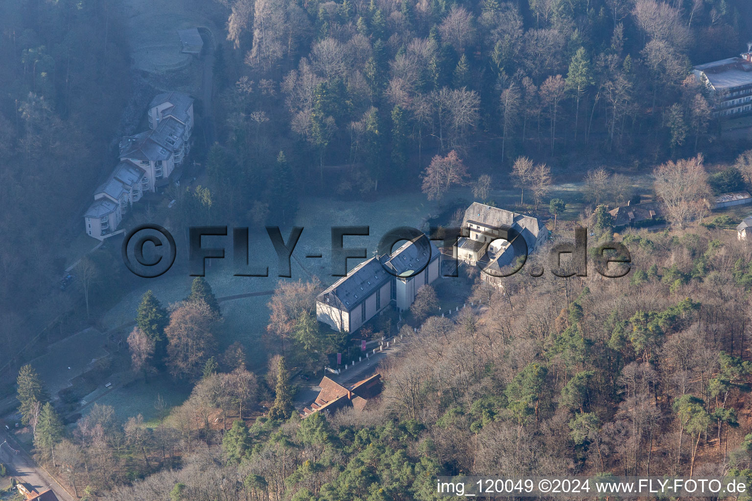 Hotel Luisenpark in Bad Bergzabern in the state Rhineland-Palatinate, Germany