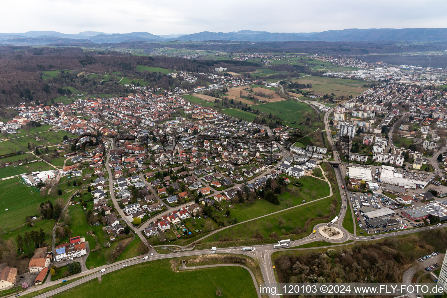 Rheinfelden in the state Baden-Wuerttemberg, Germany