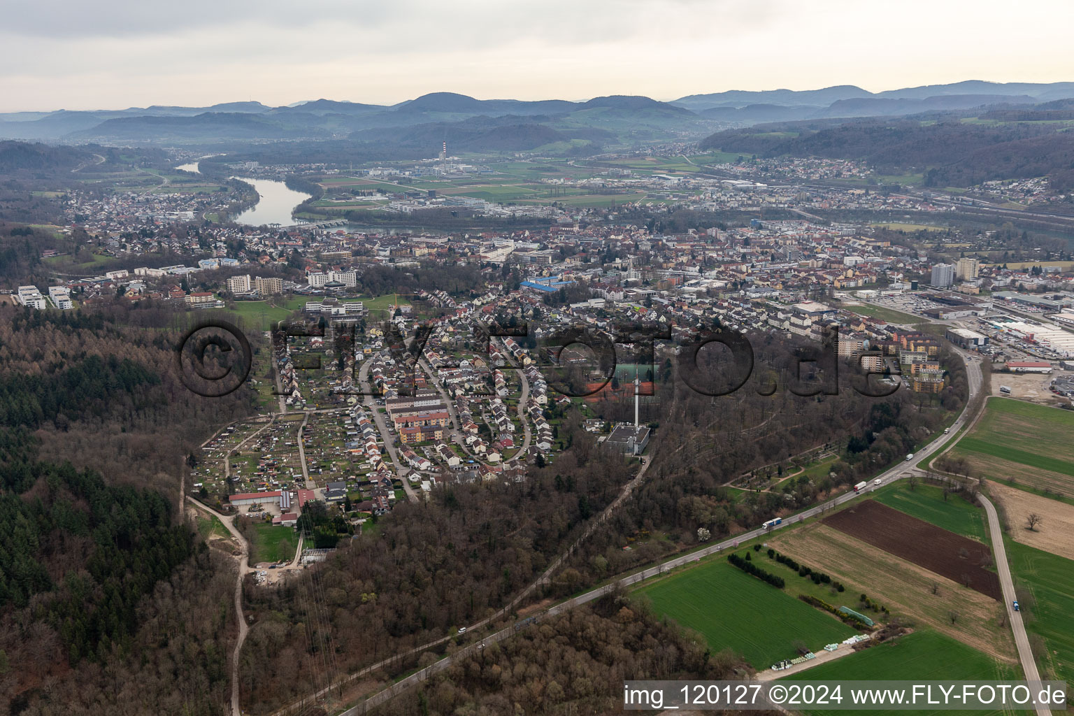 Bad Säckingen in the state Baden-Wuerttemberg, Germany