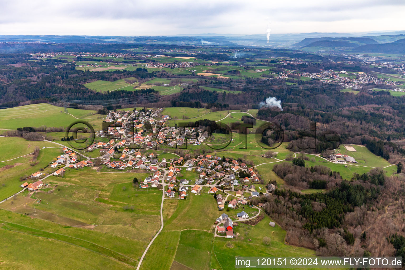 District Harpolingen in Bad Säckingen in the state Baden-Wuerttemberg, Germany