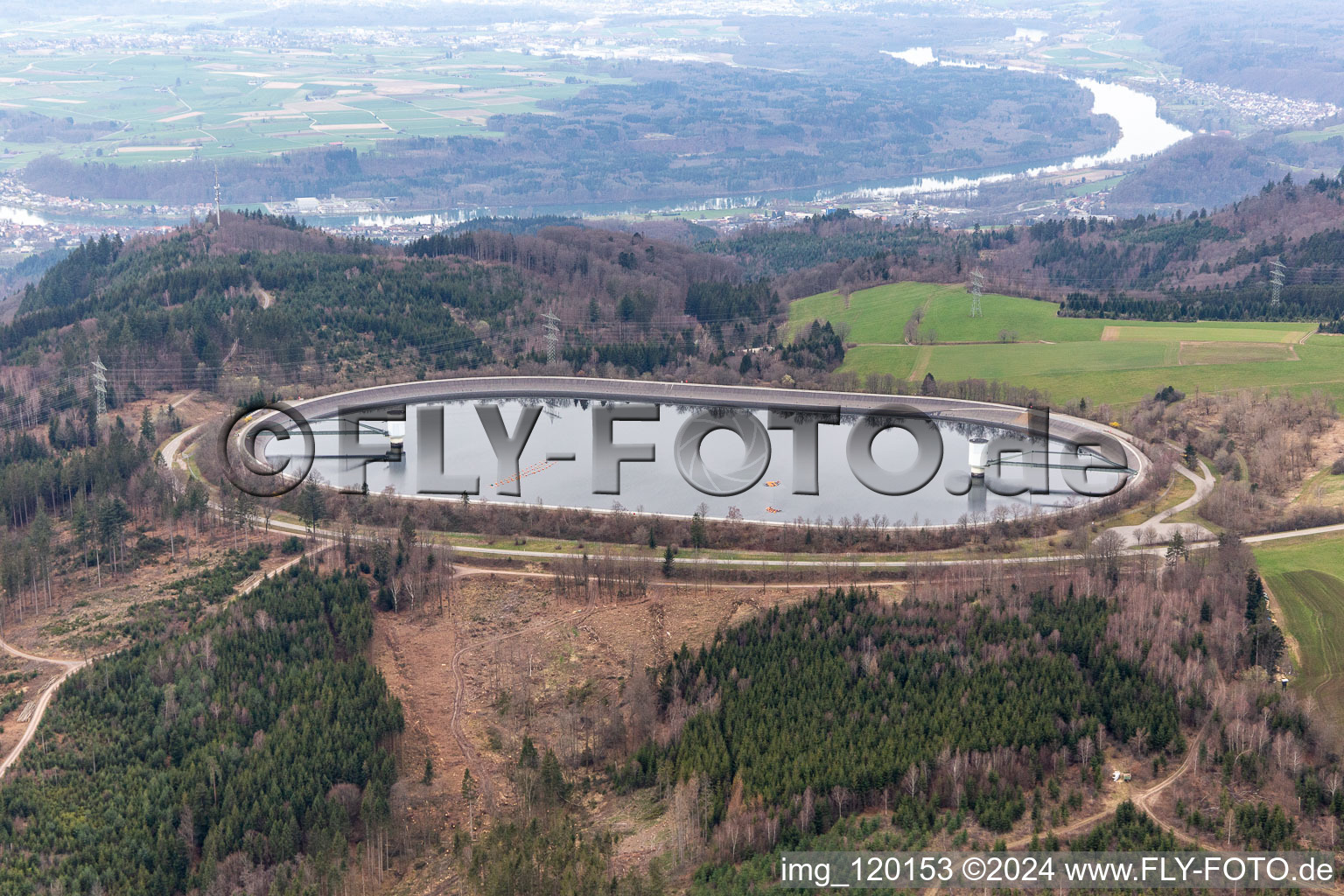 Eggberg Basin in Bad Säckingen in the state Baden-Wuerttemberg, Germany