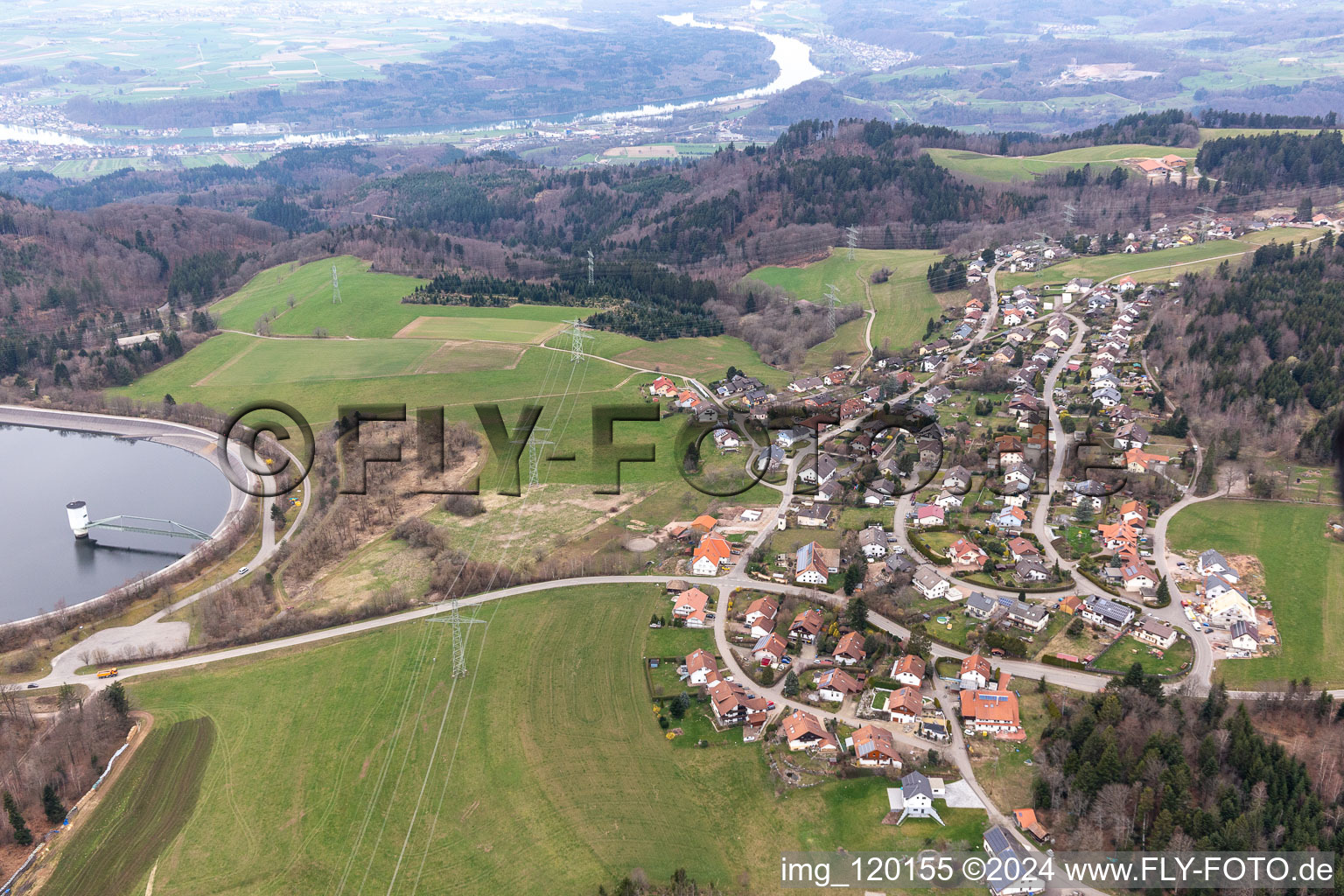 Eggberg Basin in the district Egg in Rickenbach in the state Baden-Wuerttemberg, Germany