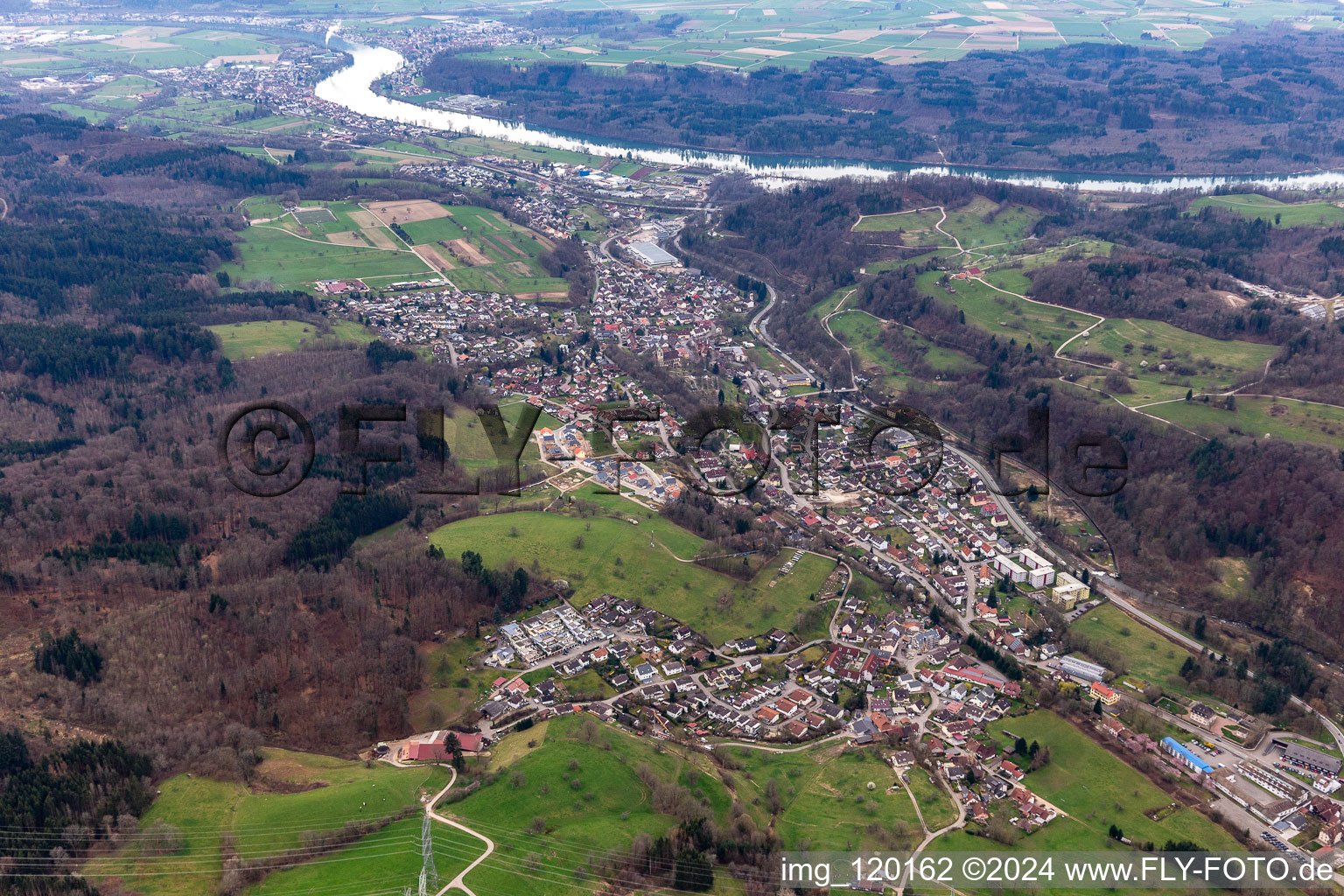 District Öflingen in Wehr in the state Baden-Wuerttemberg, Germany