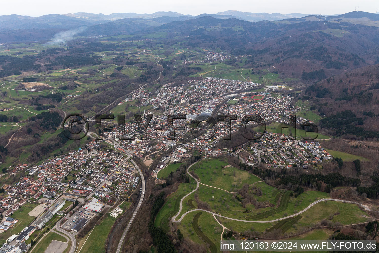 Wehr in the state Baden-Wuerttemberg, Germany