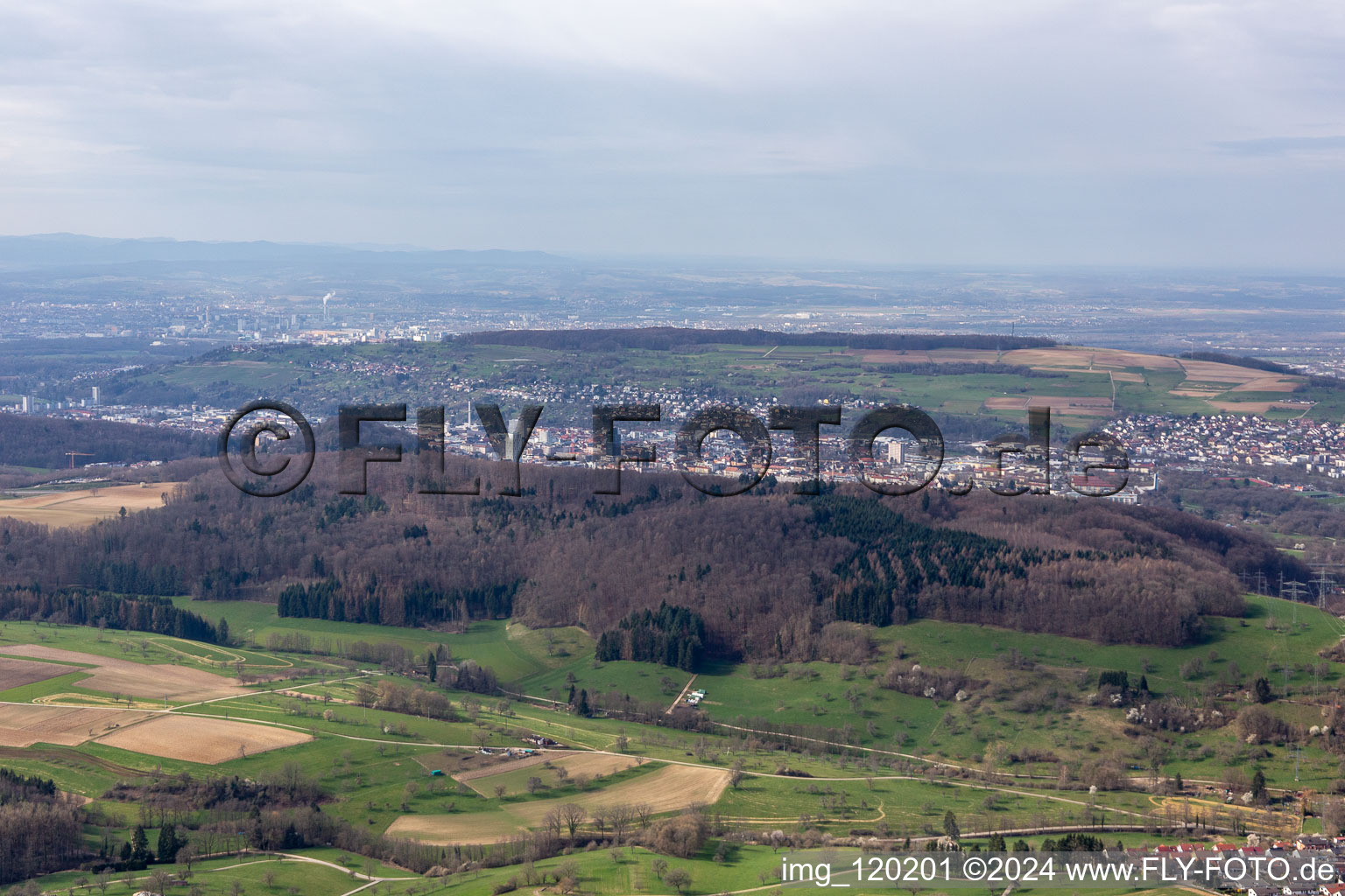 Lörrach in the state Baden-Wuerttemberg, Germany