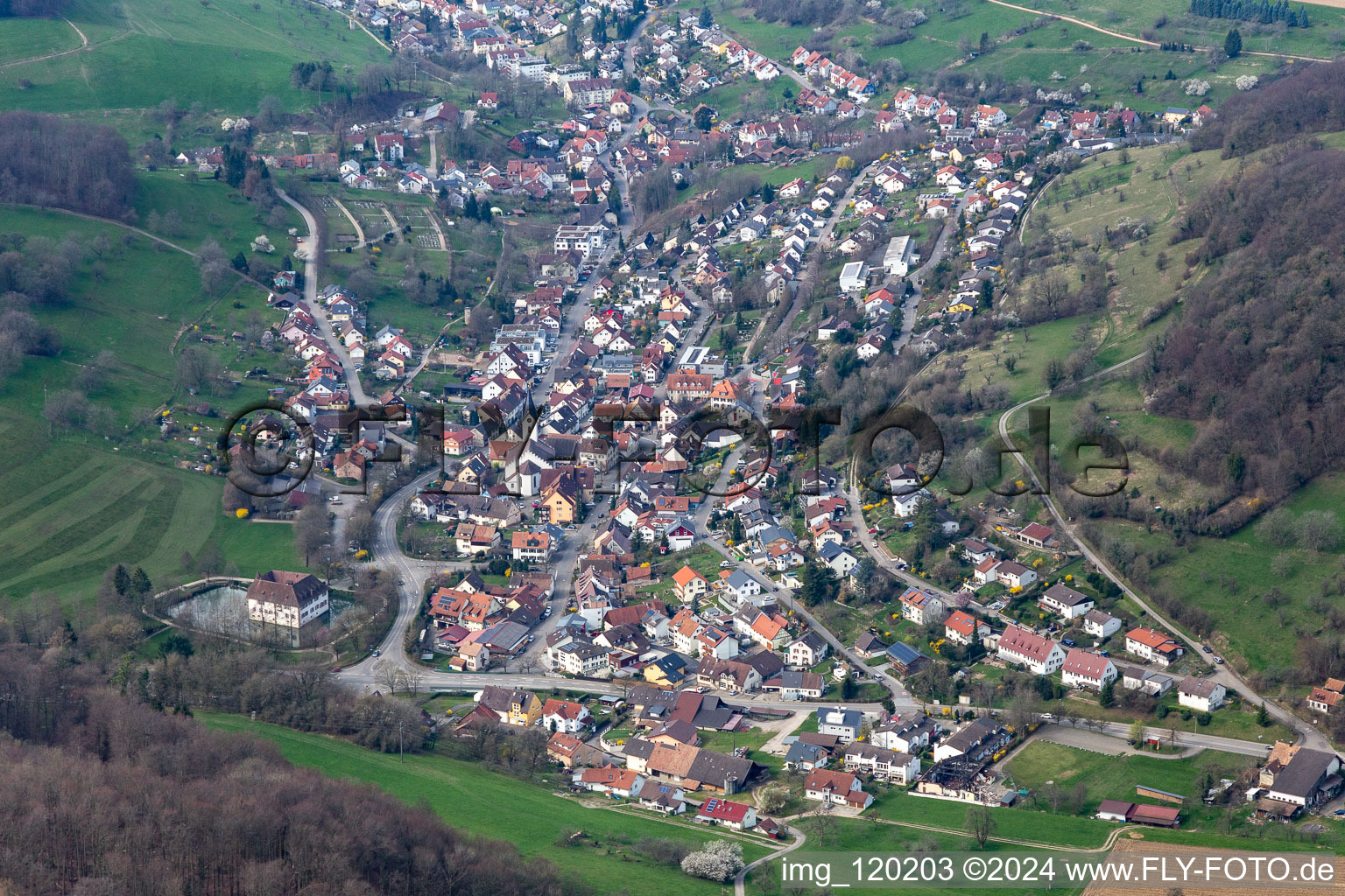 Inzlingen in the state Baden-Wuerttemberg, Germany