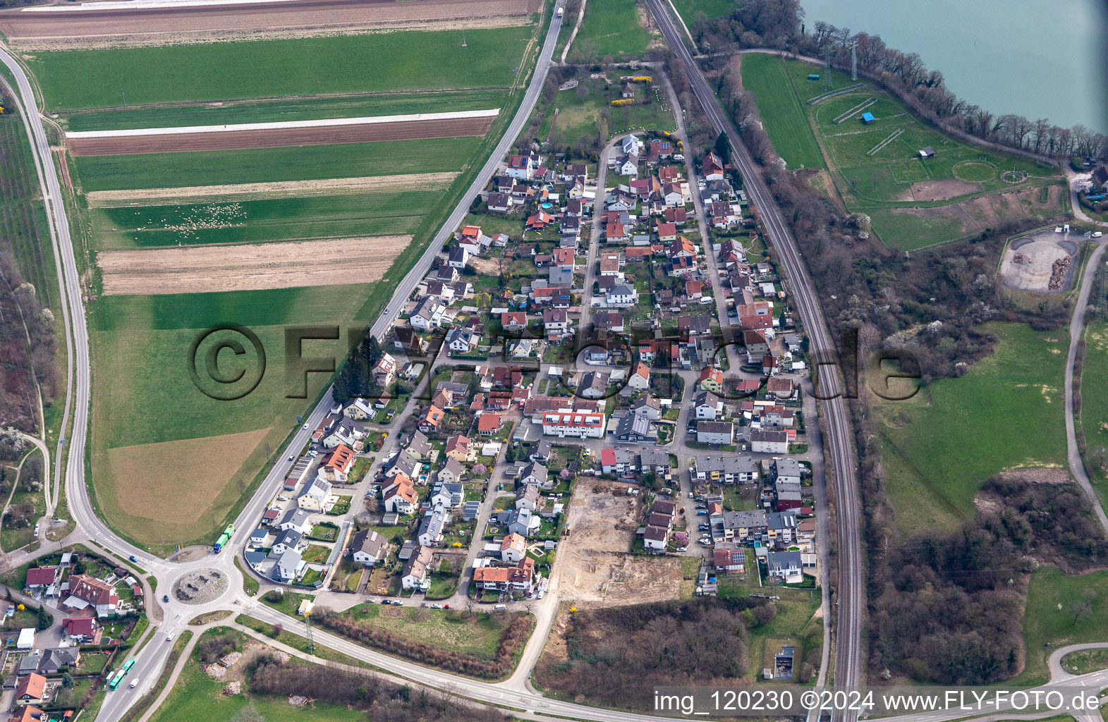 Grenzach-Wyhlen in the state Baden-Wuerttemberg, Germany