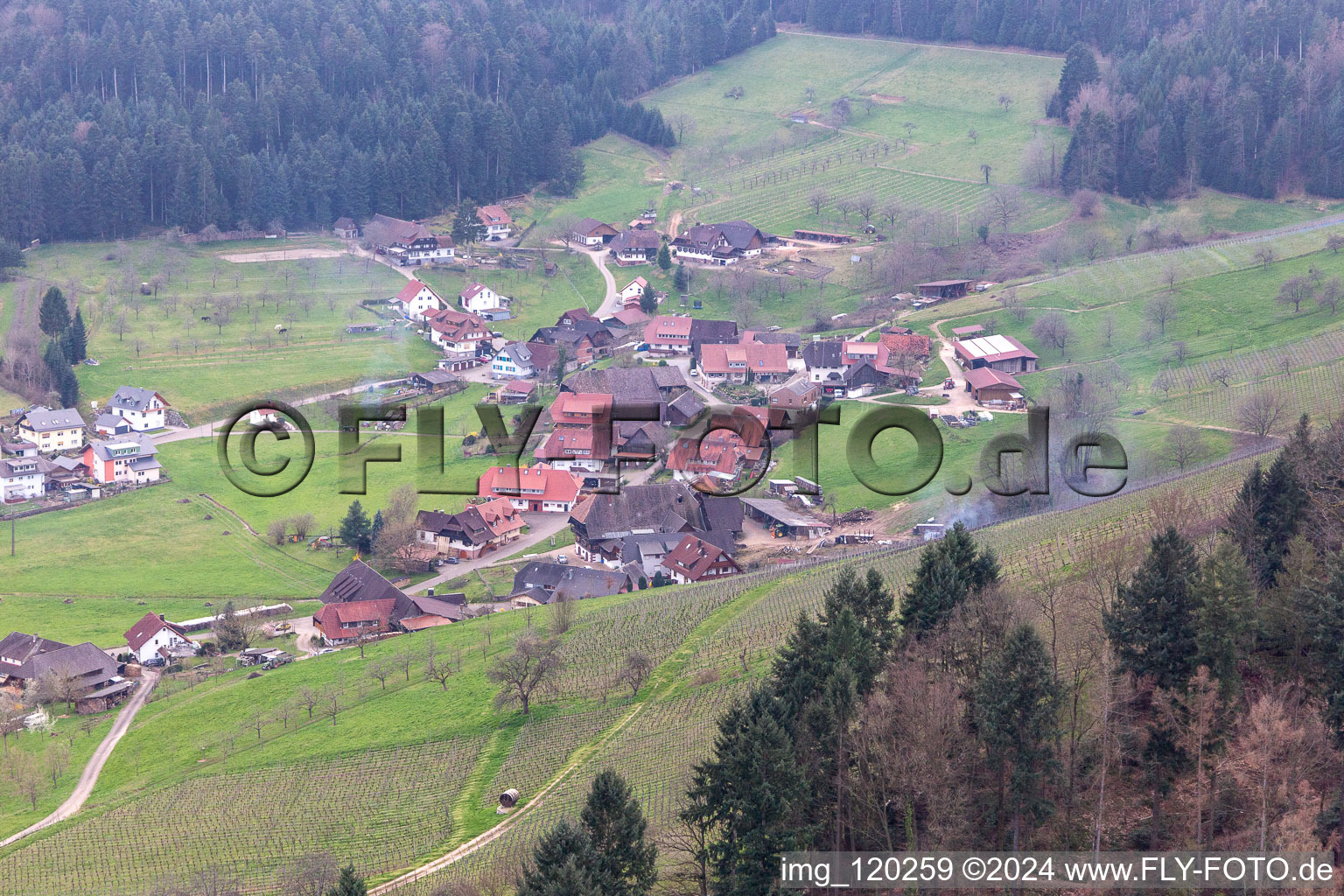 Strohbach in Gengenbach in the state Baden-Wuerttemberg, Germany