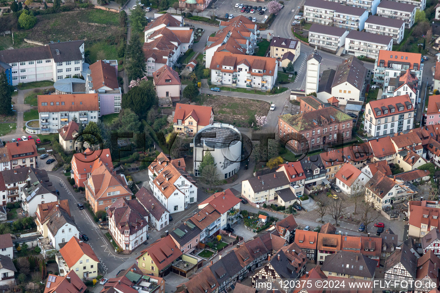 Protestant Church in Gengenbach in the state Baden-Wuerttemberg, Germany