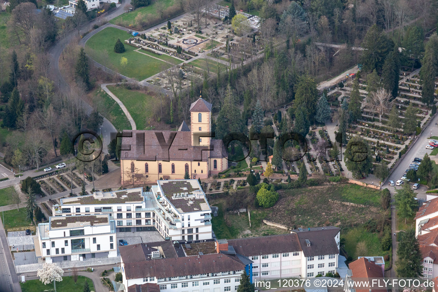 Catholic Church of St. Martin in Gengenbach in the state Baden-Wuerttemberg, Germany