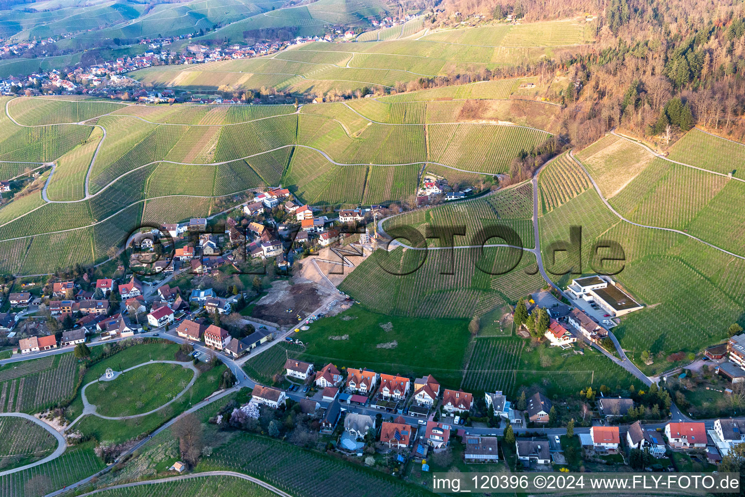 Felix Burda Park in the district Käfersberg in Ortenberg in the state Baden-Wuerttemberg, Germany