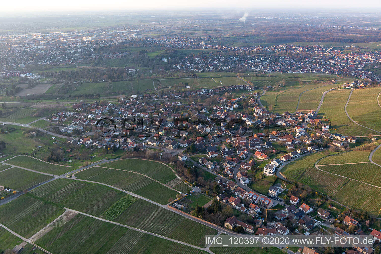 District Fessenbach in Offenburg in the state Baden-Wuerttemberg, Germany