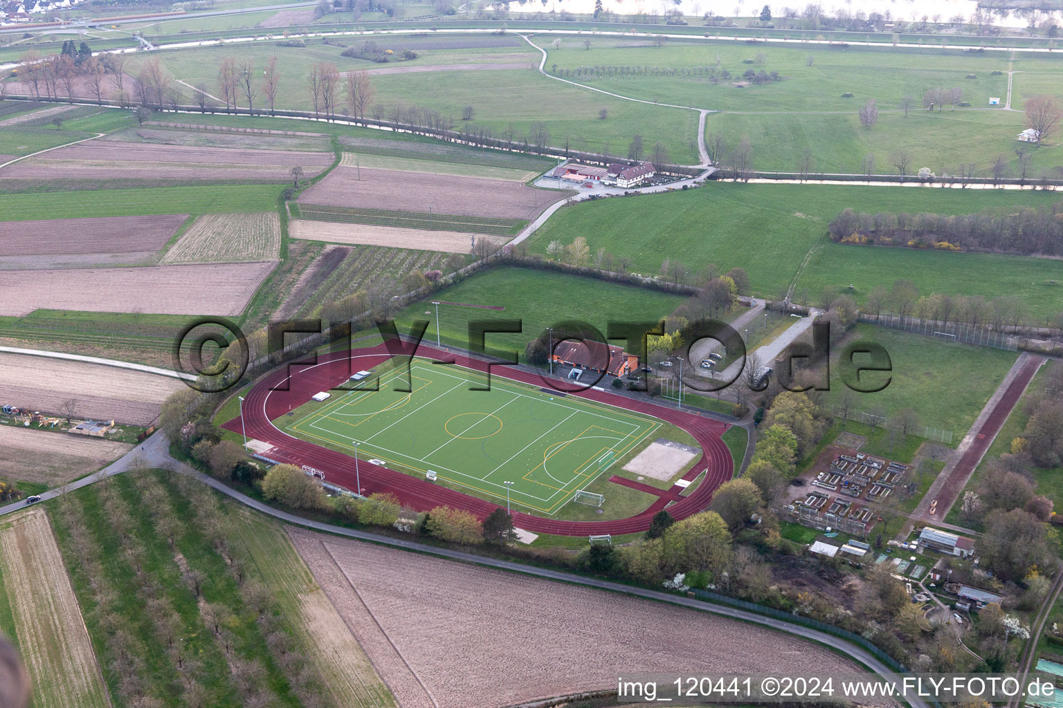 Schaible Stadium in Offenburg in the state Baden-Wuerttemberg, Germany