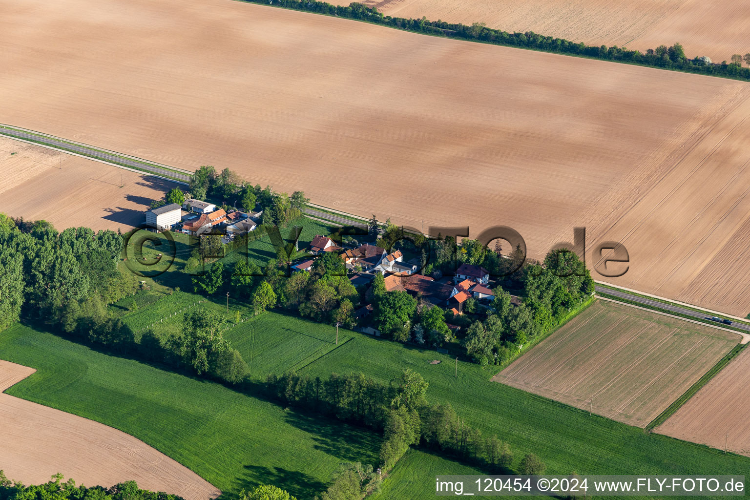 District Höfen in Höfen in the state Rhineland-Palatinate, Germany