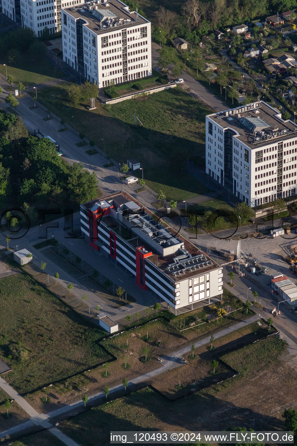 Microchip Technoloy in the technology park in the district Rintheim in Karlsruhe in the state Baden-Wuerttemberg, Germany