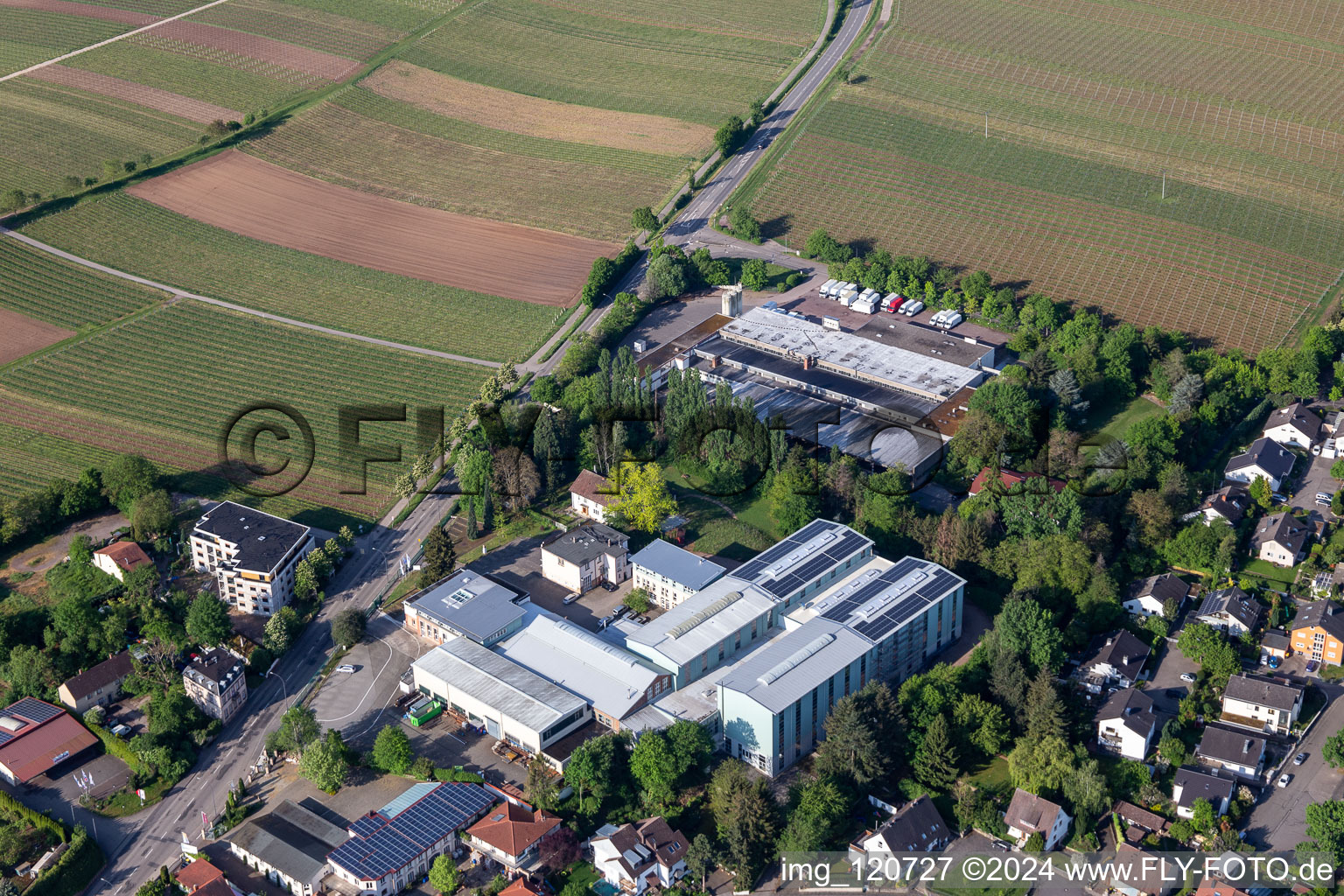 Factory premises Wickert Maschinenbau GmbH in Landau in der Pfalz in the state Rhineland-Palatinate, Germany