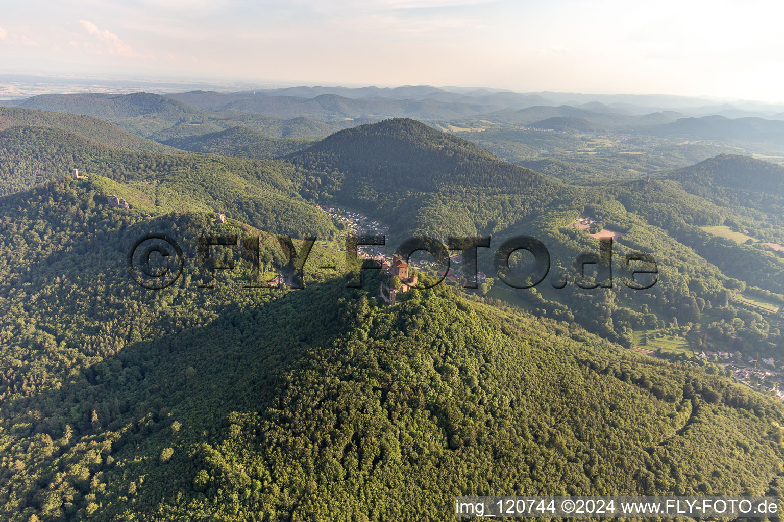 Trifels in Annweiler am Trifels in the state Rhineland-Palatinate, Germany