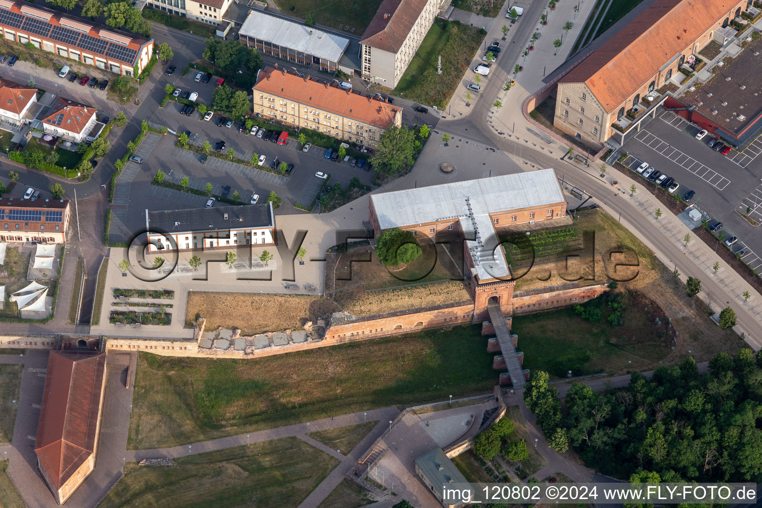 Tourism. Culture and Visitor Centre in Germersheim in the state Rhineland-Palatinate, Germany