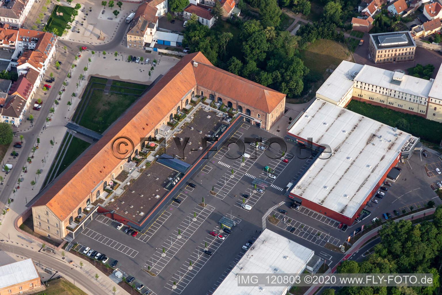 Vocational school in Germersheim in the state Rhineland-Palatinate, Germany