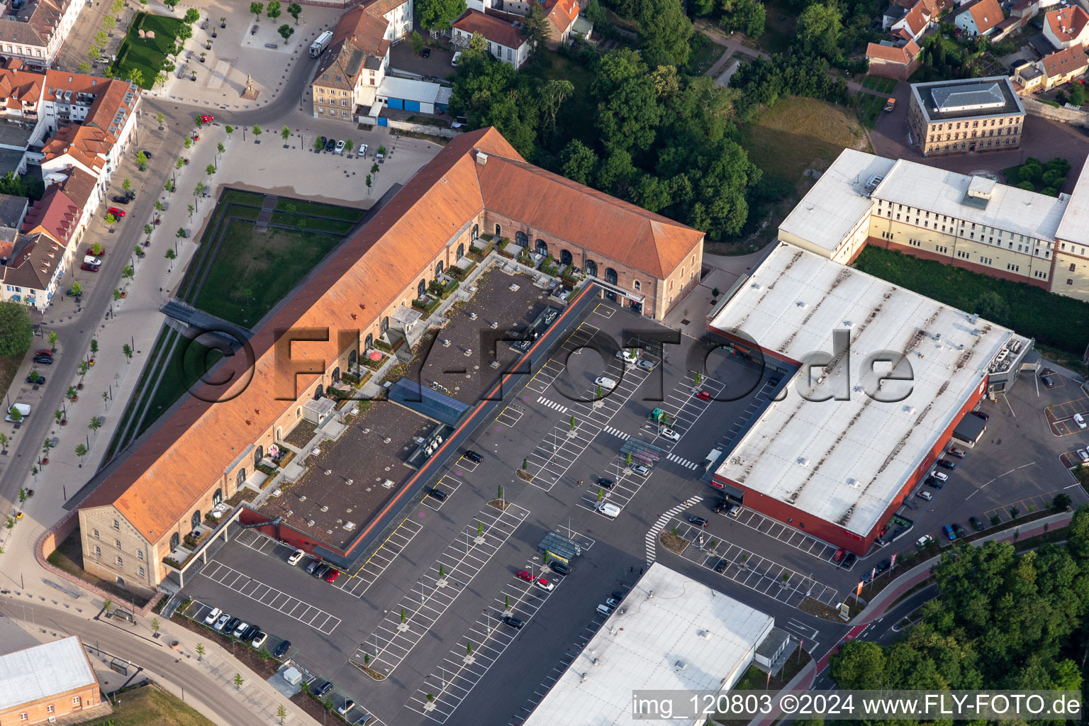 Vocational school in Germersheim in the state Rhineland-Palatinate, Germany