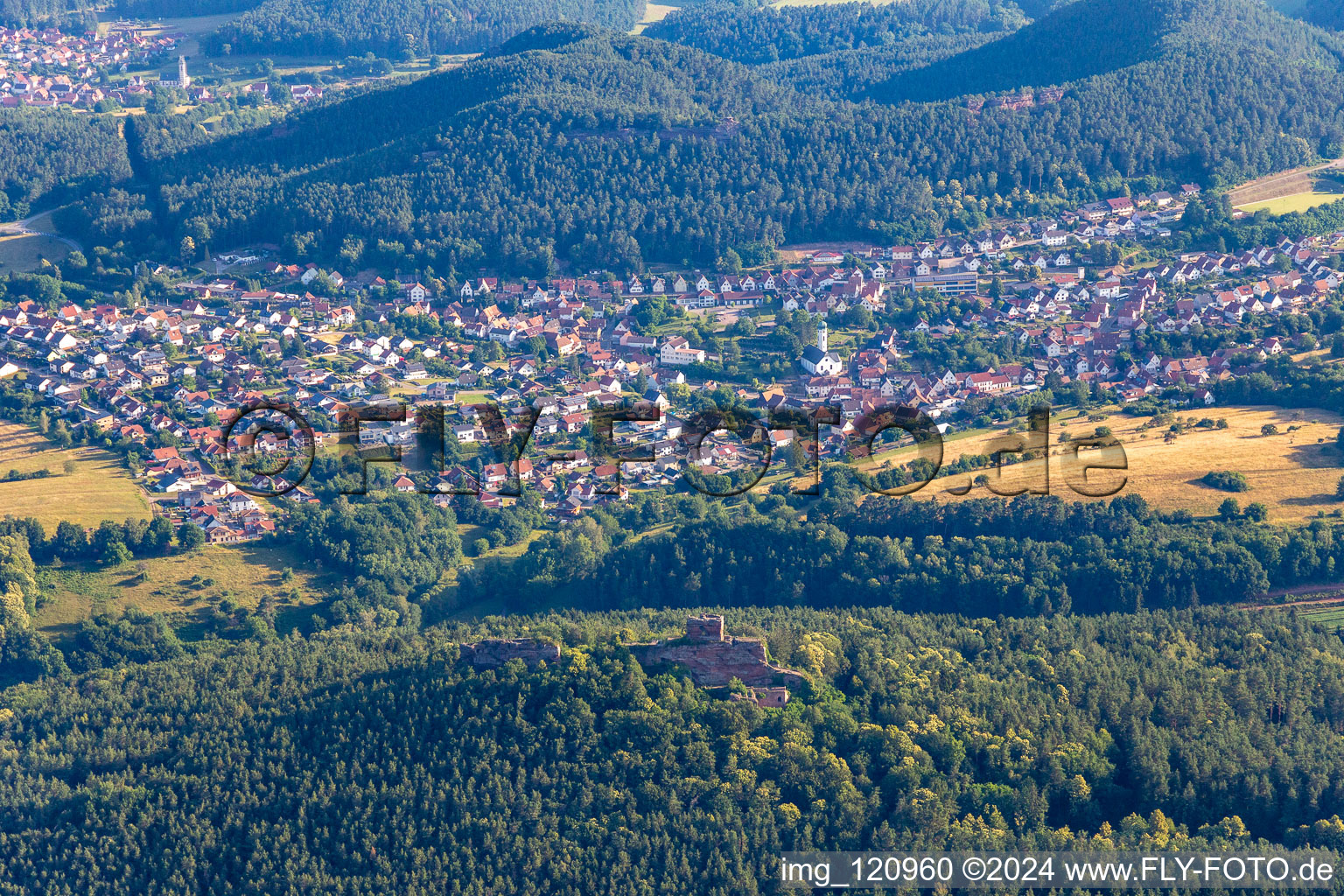 Drachenfels in Busenberg in the state Rhineland-Palatinate, Germany