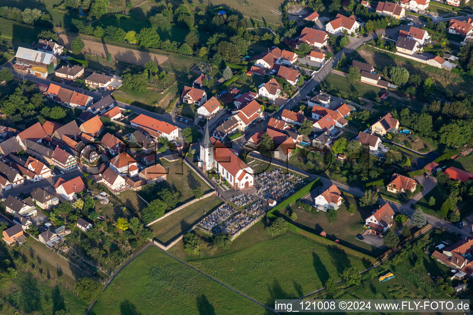 Saint Martin in Seebach in the state Bas-Rhin, France