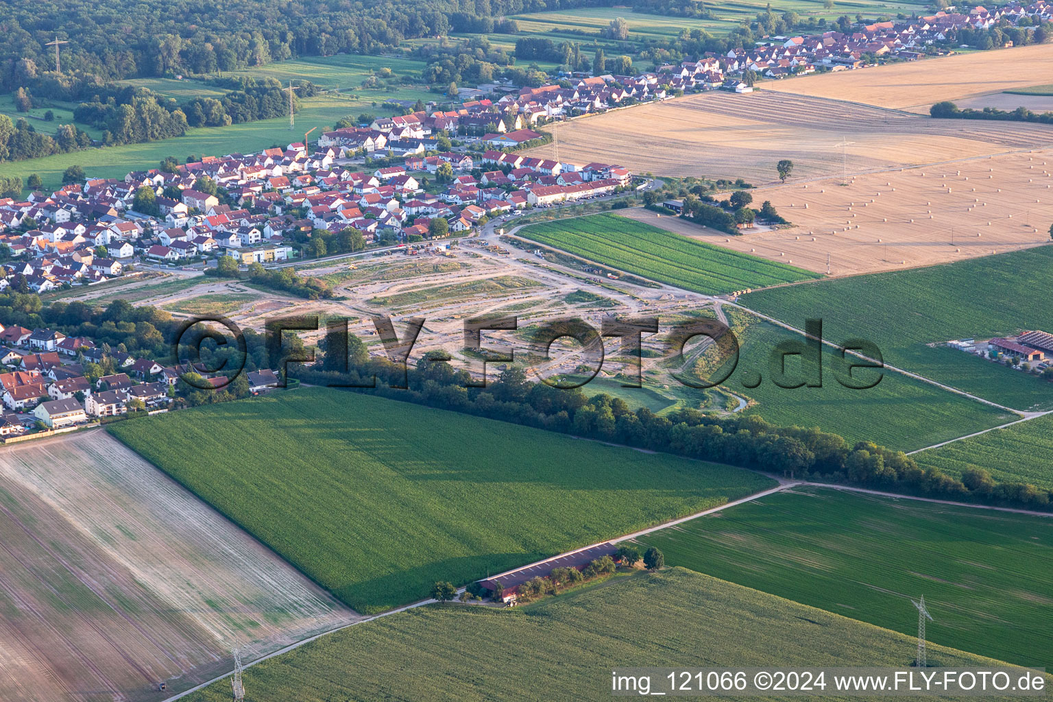 Development area K2 in Kandel in the state Rhineland-Palatinate, Germany