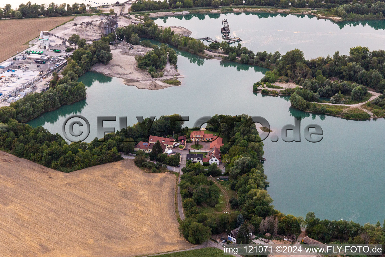 Aerial photograpy of Speyer in the state Rhineland-Palatinate, Germany