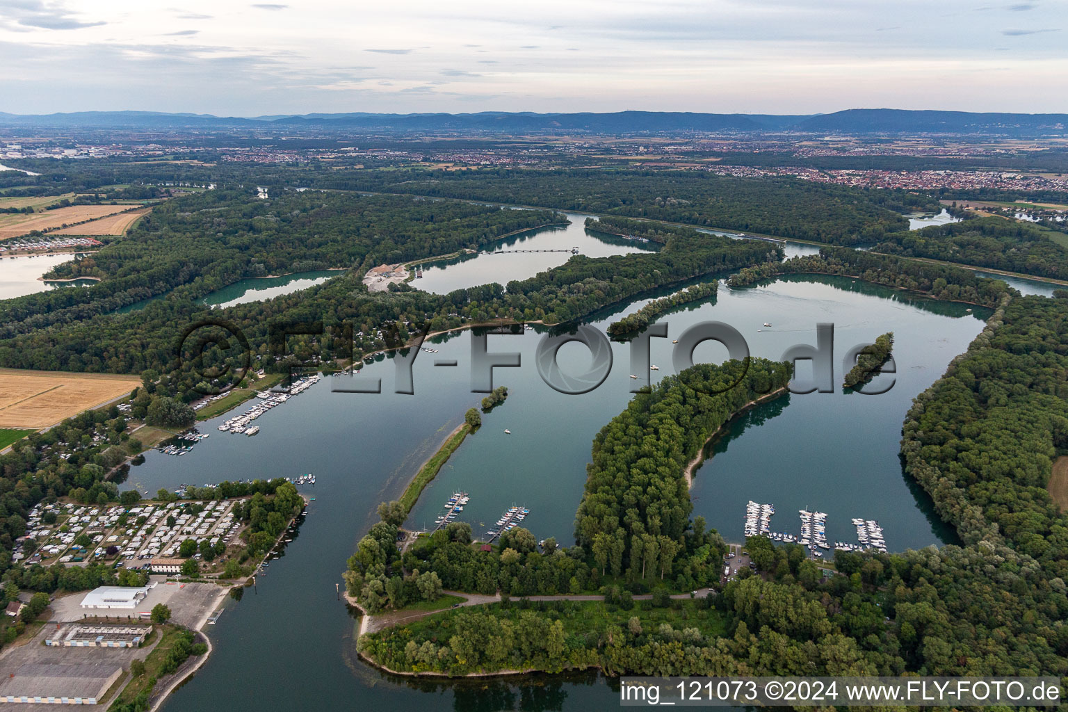 Yacht Club Otterstadt in Otterstadt in the state Rhineland-Palatinate, Germany