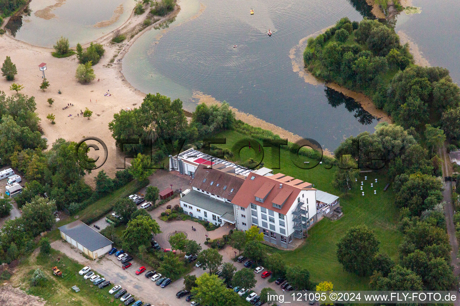 Hotel Darstein in Altrip in the state Rhineland-Palatinate, Germany