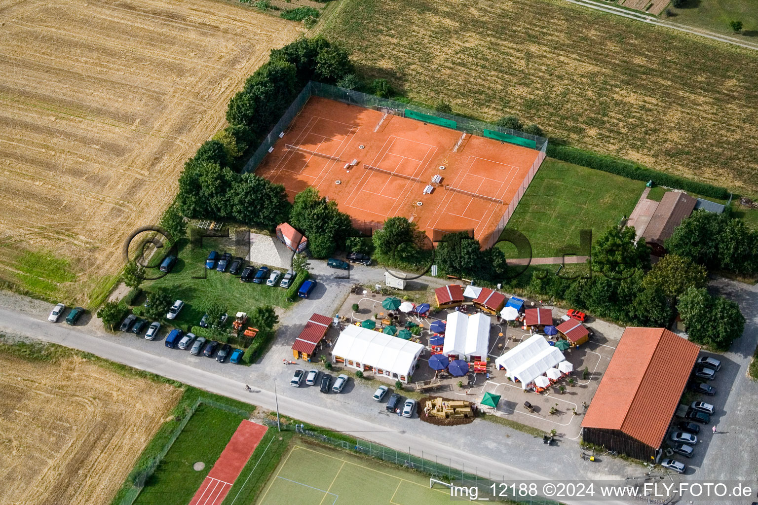 Tennis Club Unterjesingen eV in the district Unterjesingen in Tübingen in the state Baden-Wuerttemberg, Germany