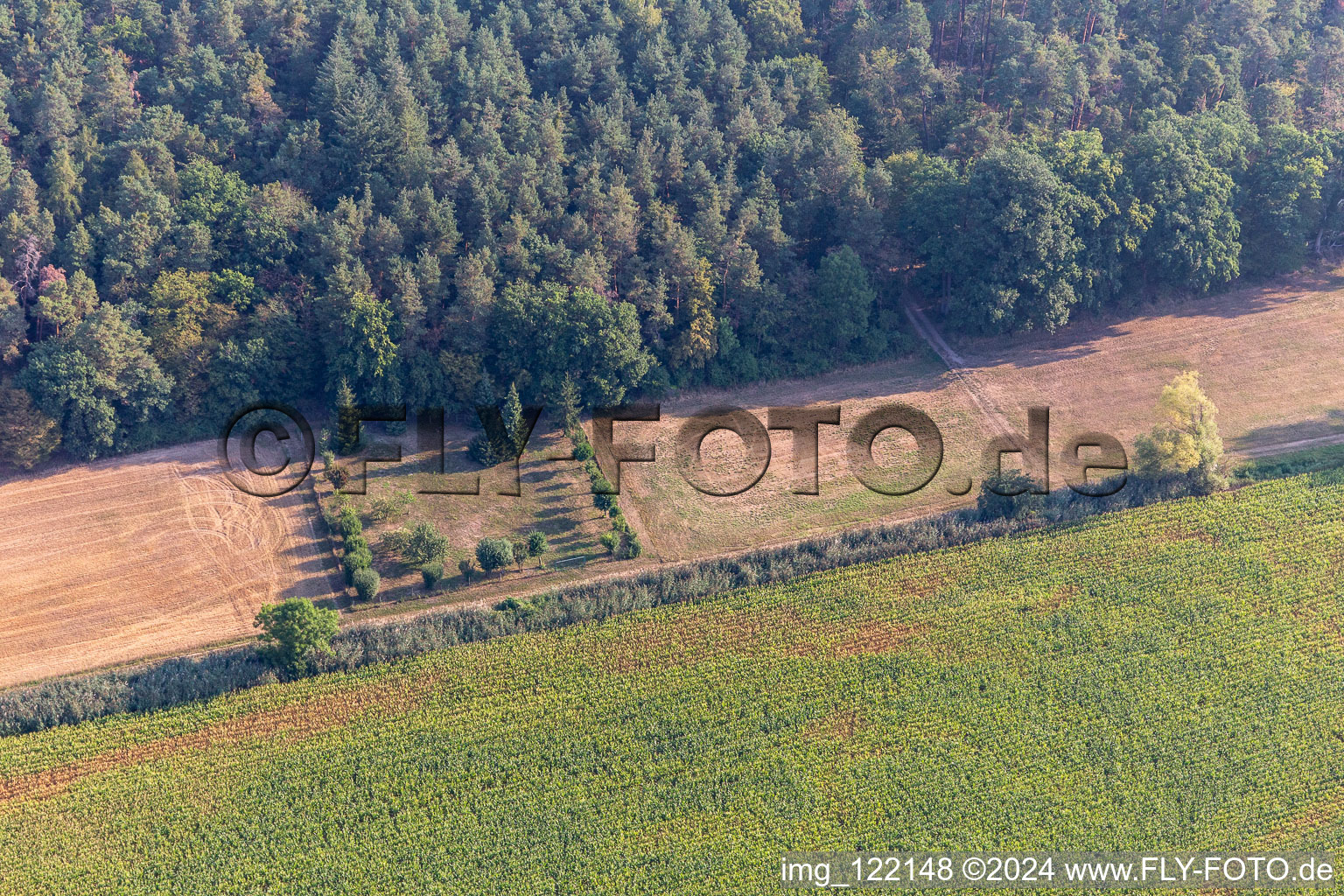 Former model airfield Hatzenbühl in Kandel in the state Rhineland-Palatinate, Germany