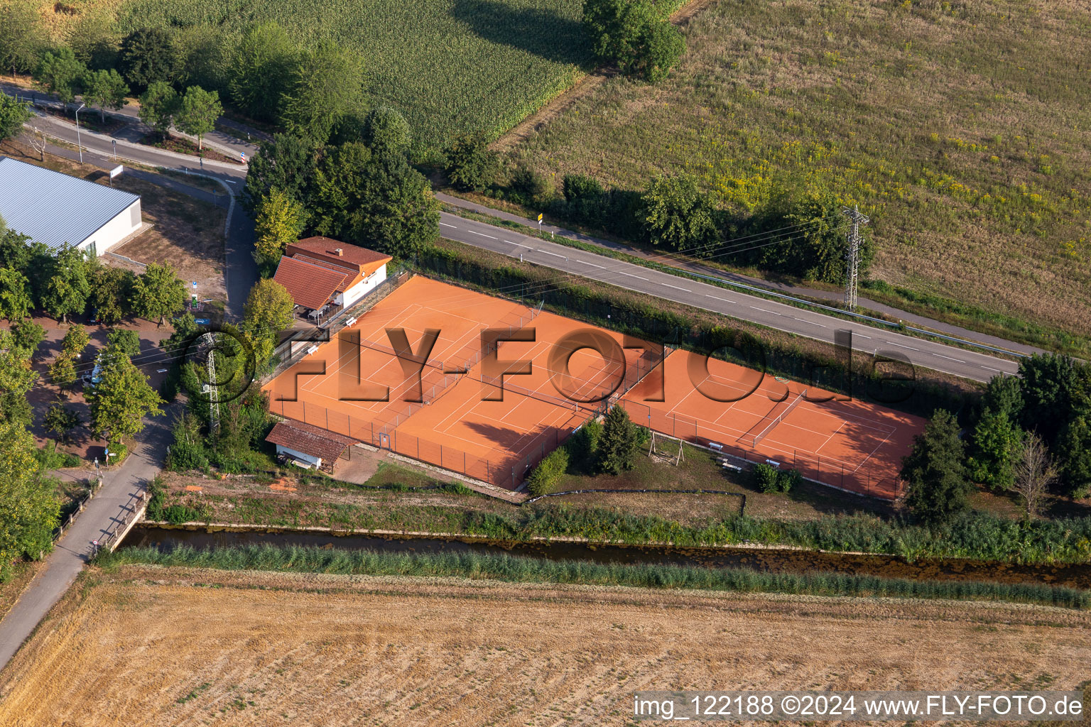 Tennis Club eV in Leimersheim in the state Rhineland-Palatinate, Germany