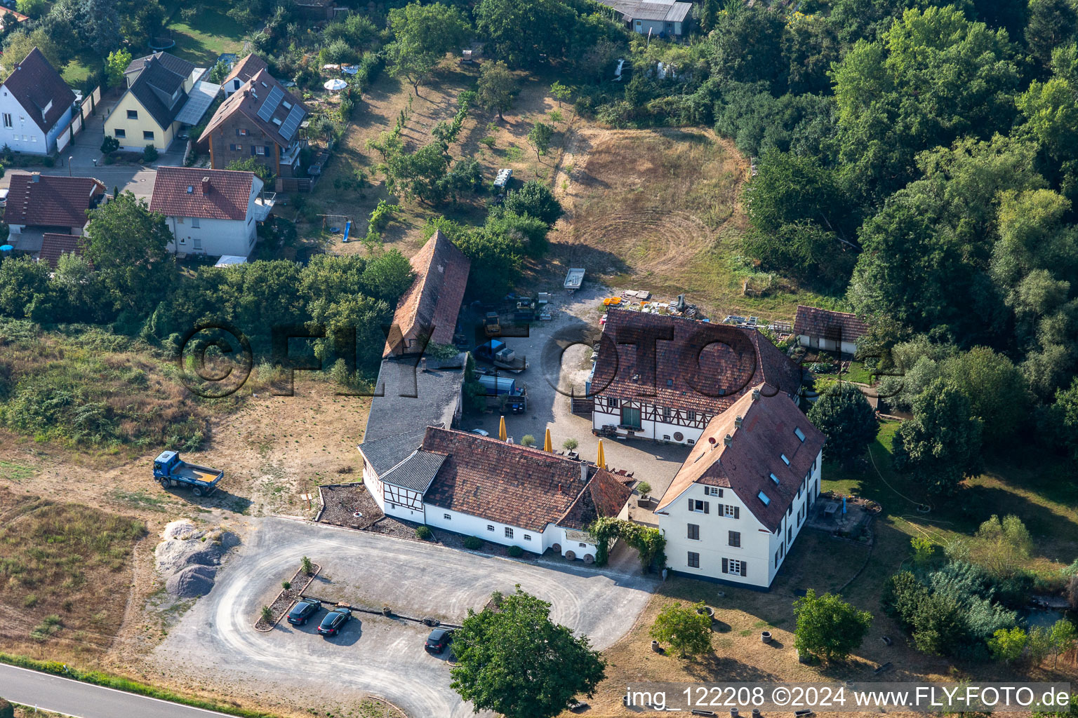 Gehrlein's Alte Mühle and Landhauskaffee in Hatzenbühl in the state Rhineland-Palatinate, Germany