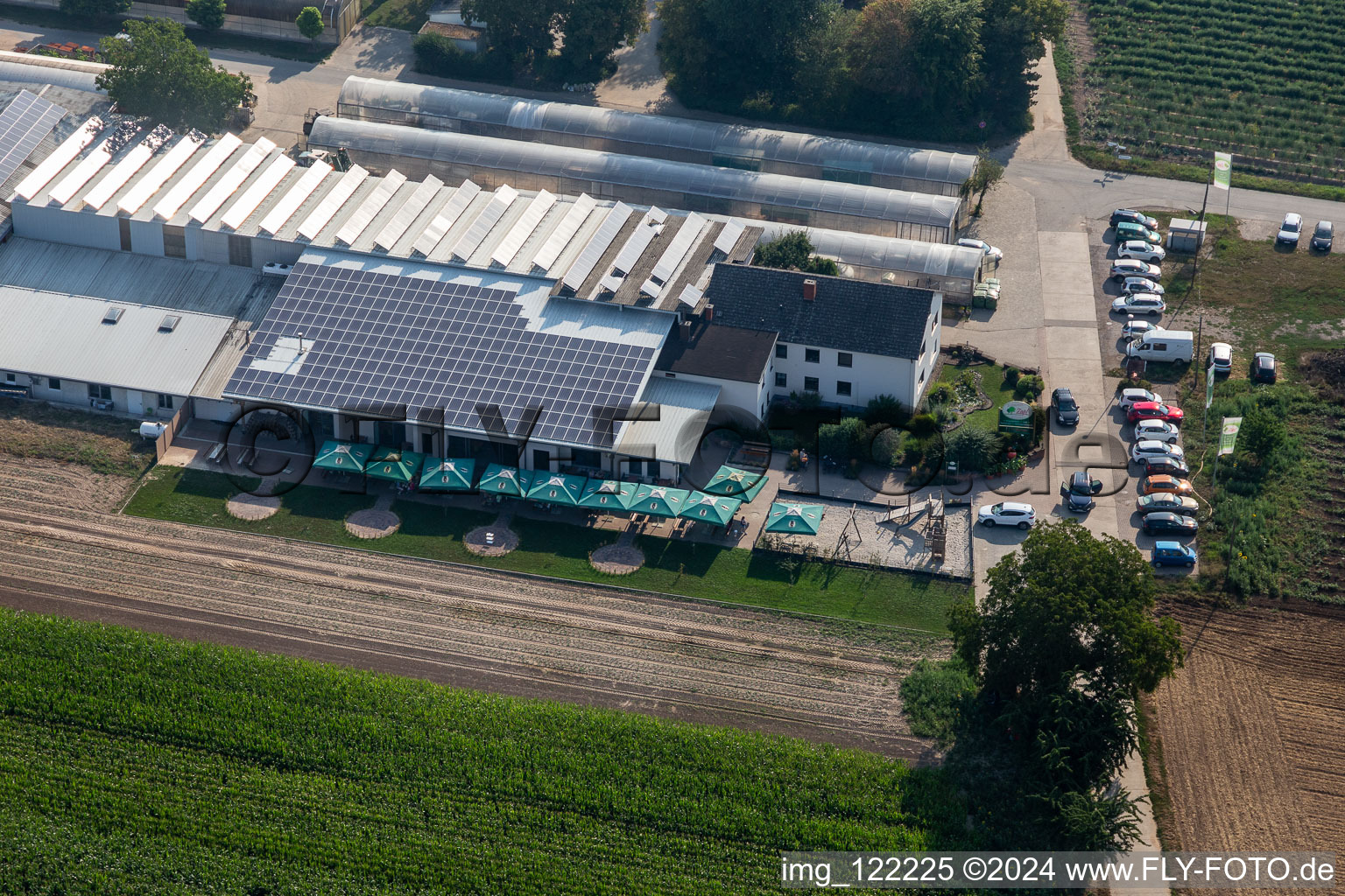 Zapf Farm Market in Kandel in the state Rhineland-Palatinate, Germany