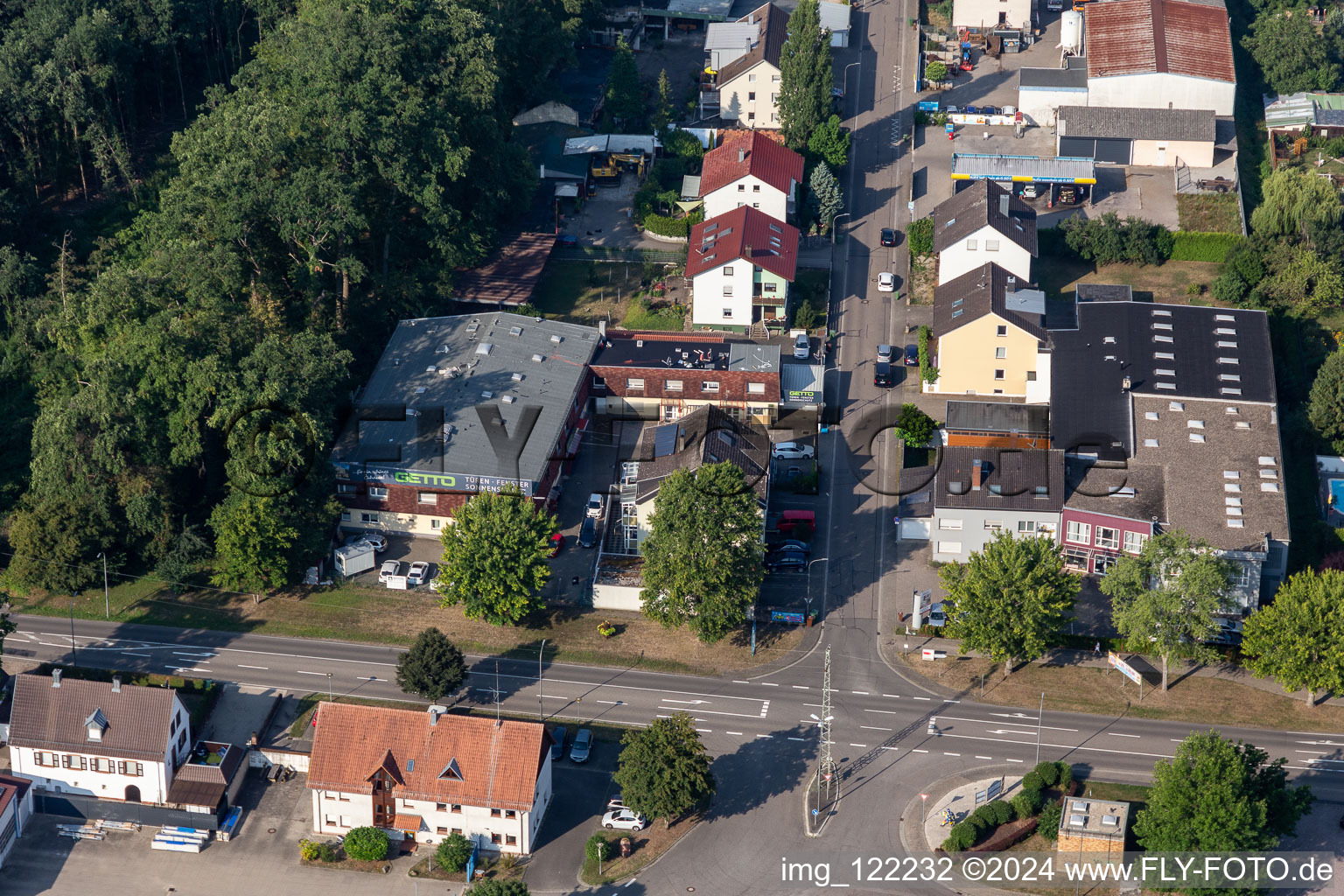 Ghetto doors/windows sun protection in Kandel in the state Rhineland-Palatinate, Germany