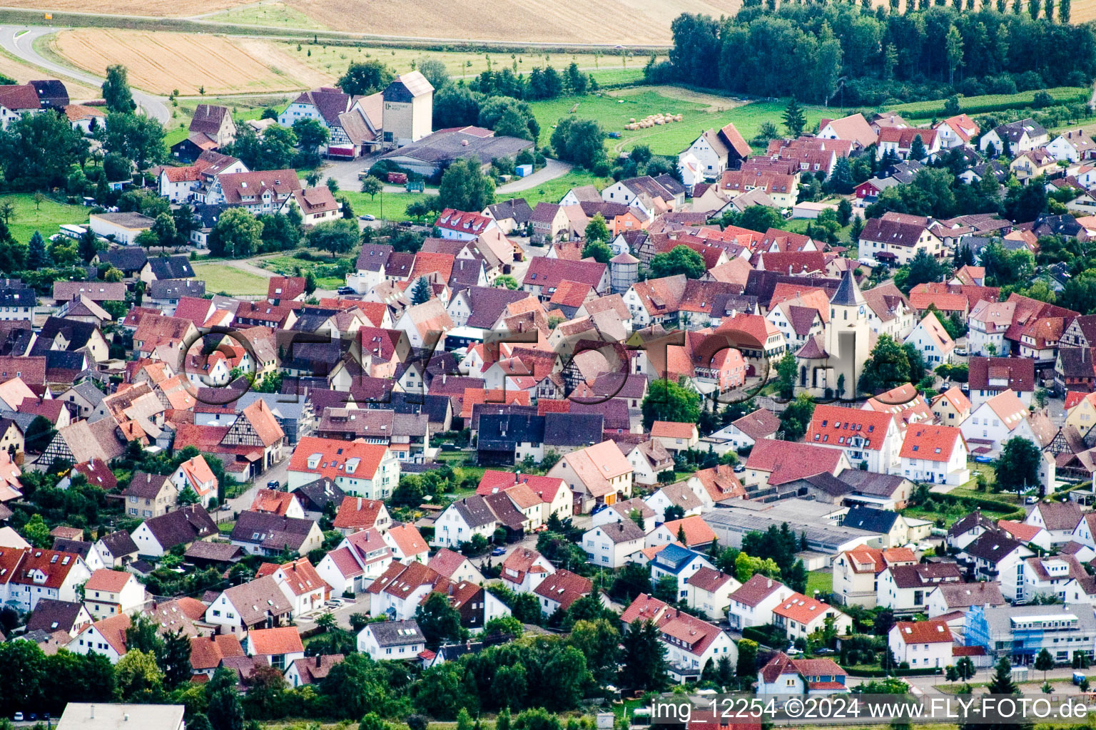 District Gültstein in Herrenberg in the state Baden-Wuerttemberg, Germany